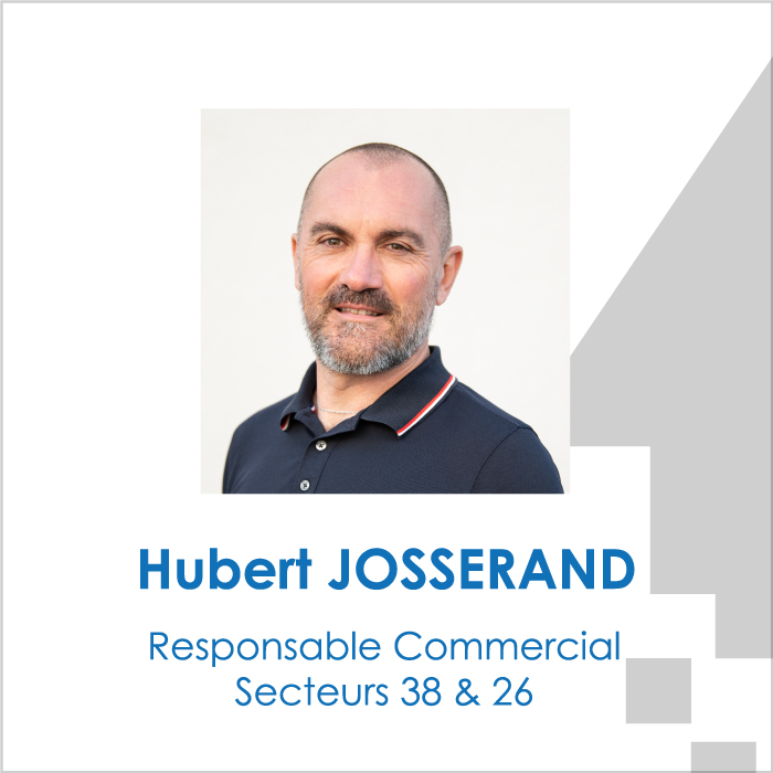 Hubert JOSSERAND, Responsable Commercial chez AFEO pour les secteurs 38 et 26.