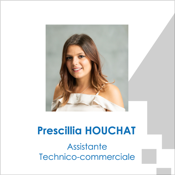 Prescillia HOUCHAT, Assistante technico-commerciale de la société AFEO.