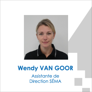 Wendy VAN GOOR Assistante de Direction chez SÉMA, spécialistes de l'accessibilité pour AFEO.