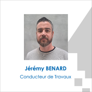 Jérémy BENARD, Conducteur de travaux chez AFEO.