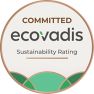 AFEO récompensée par le badge Committed Ecovadis pour sa politique RSE.